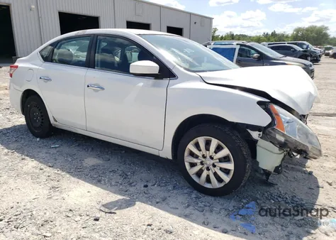 2014 Nissan Sentra S из США, поврежденный, VIN 3N1AB7AP4EY266060